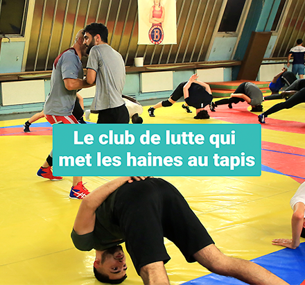 Le club de lutte qui met les haines au tapis