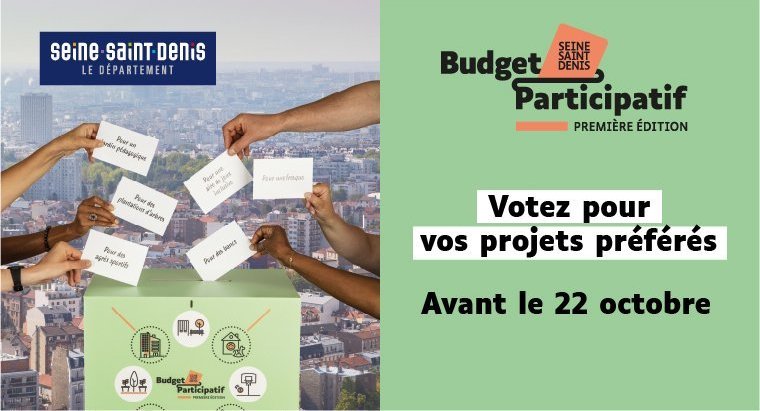 Budget participatif : à vous de voter !