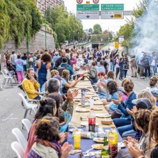 2, 560 km de banquet et d’humanité entre Saint-Ouen et Saint-Denis