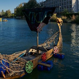 Objets flottants non identifiés à Saint-Denis !