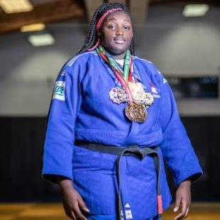 Grâce-Esther Mienandi-Lahou, judoka chercheuse d’or