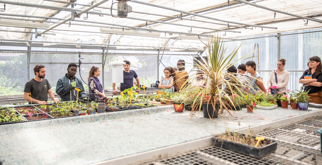 Un collège qui réinvente l’art des jardins