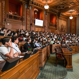 Des jeunes de Seine-Saint-Denis agissent pour la Trêve olympique