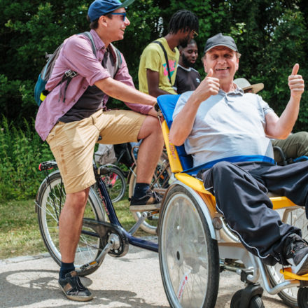 Le handicap n’empêche pas la pratique du vélo, bien au contraire !