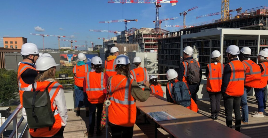 Au cœur des chantiers olympiques