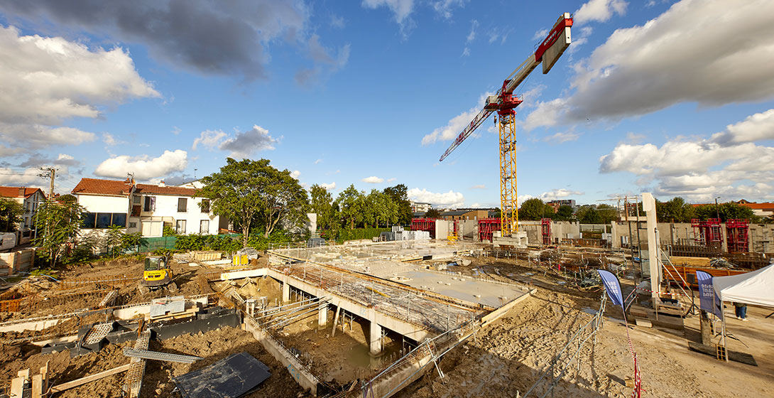 Un nouveau collège se construit à La Courneuve !