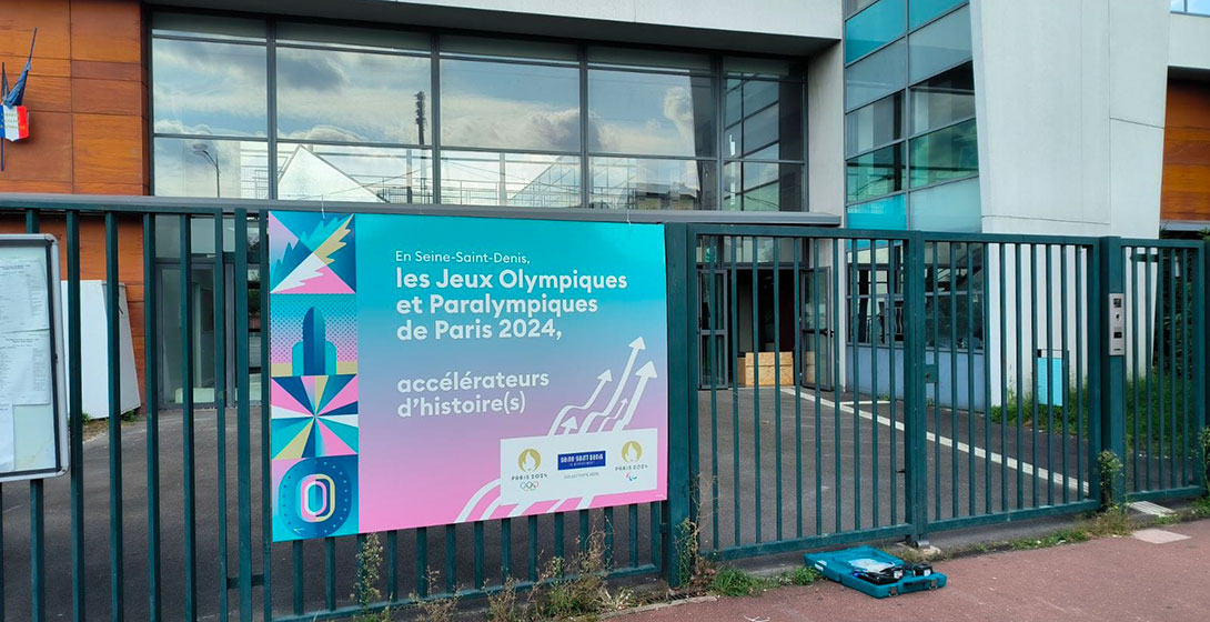 Les collèges de Seine-Saint-Denis aux couleurs des Jeux !