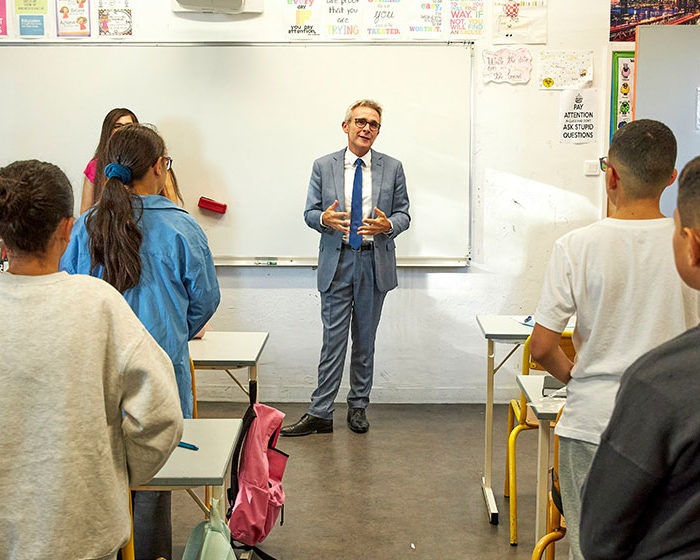 De La Courneuve au Bourget, la rentrée des collèges 2023 en images