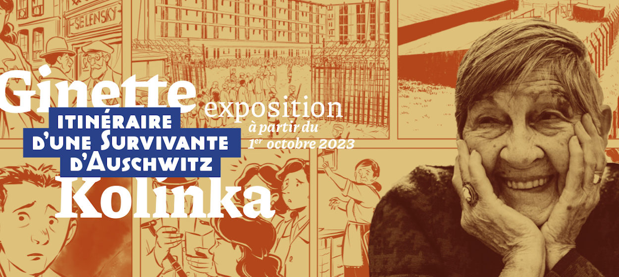 Exposition Ginette Kolinka, une survivante d’Auschwitz raconte